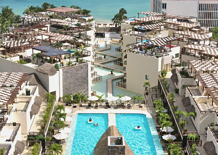 Prime Rooftop Pool At Aldea Thai Appartement Playa del Carmen
